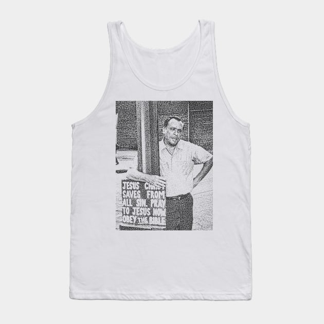 Bukowski Tank Top by Stubbs Letterpress